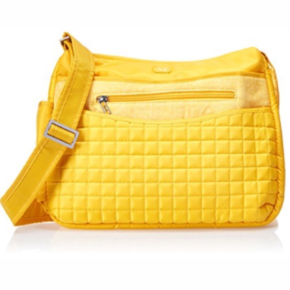 lug Handbags - Lug Aerial Crossbody Bag Marigold Yellow